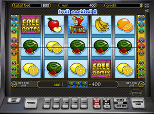 Fruit Cocktail 2 на зеркале maxbet